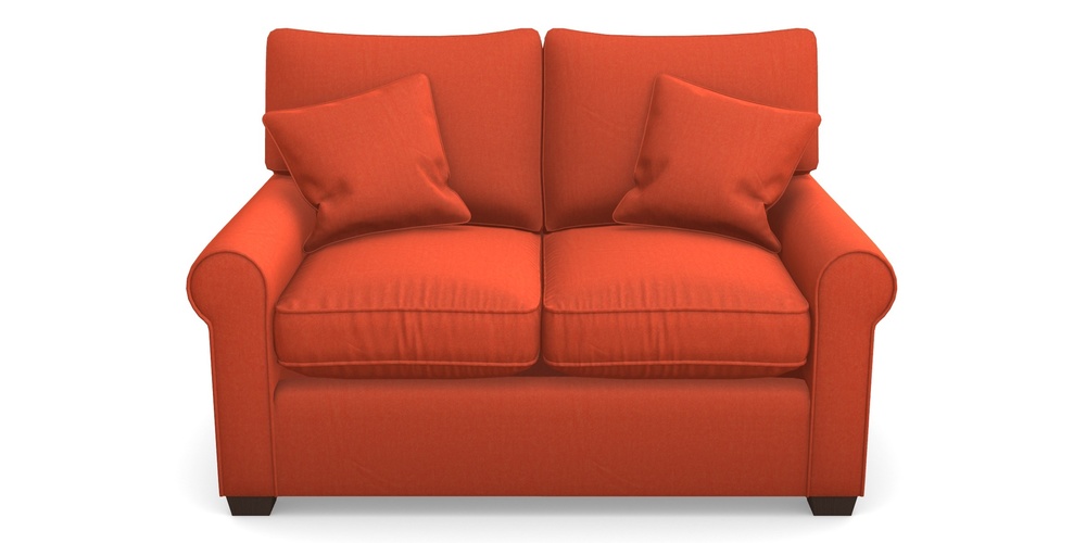 Product photograph of Bignor Sofa Bed 2 Seater Sofa Bed In House Velvet - Terracotta from Sofas and Stuff Limited