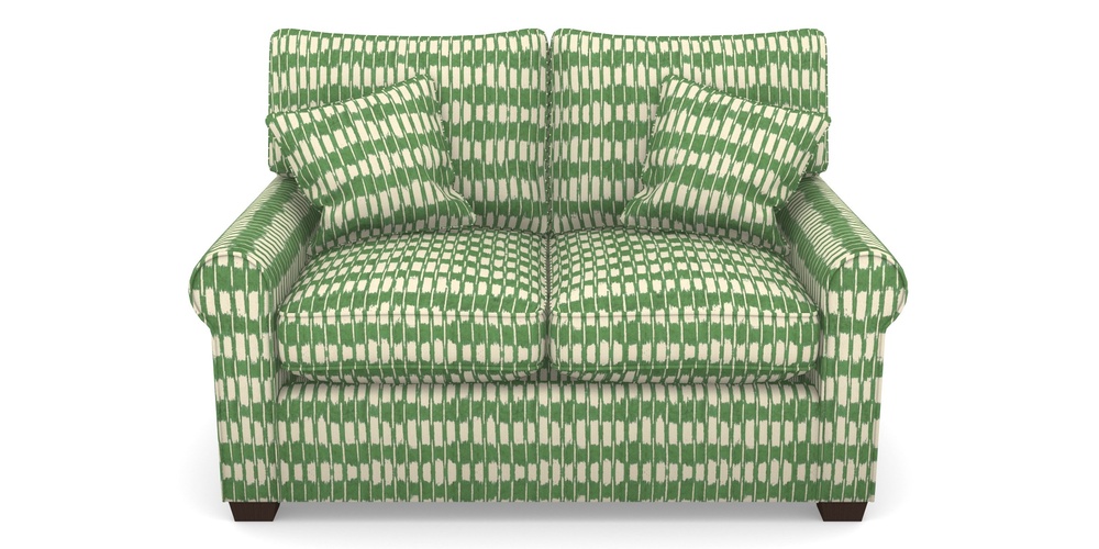 Product photograph of Bignor Sofa Bed 2 Seater Sofa Bed In V A Brompton Collection - Ikat - Basil from Sofas and Stuff Limited