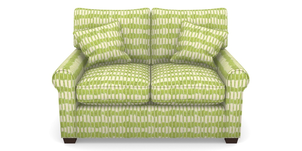 Product photograph of Bignor Sofa Bed 2 Seater Sofa Bed In V A Brompton Collection - Ikat - Lime from Sofas and Stuff Limited