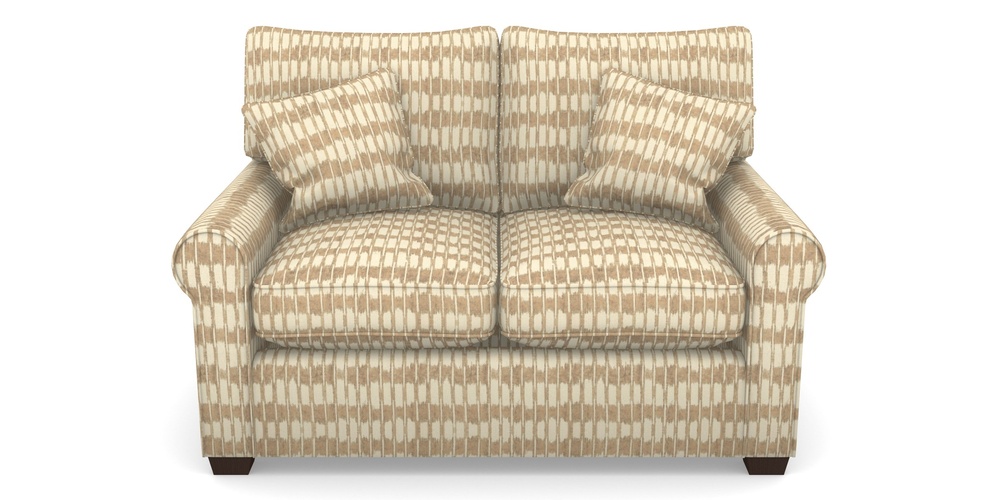 Product photograph of Bignor Sofa Bed 2 Seater Sofa Bed In V A Brompton Collection - Ikat - Assam Tea from Sofas and Stuff Limited