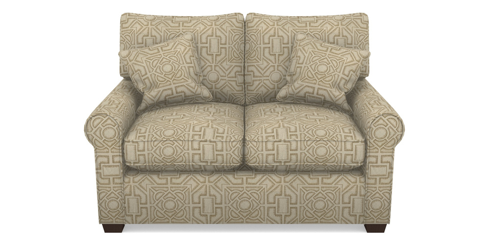 Product photograph of Bignor Sofa Bed 2 Seater Sofa Bed In Rhs Collection - Large Knot Garden Linen - Gold from Sofas and Stuff Limited