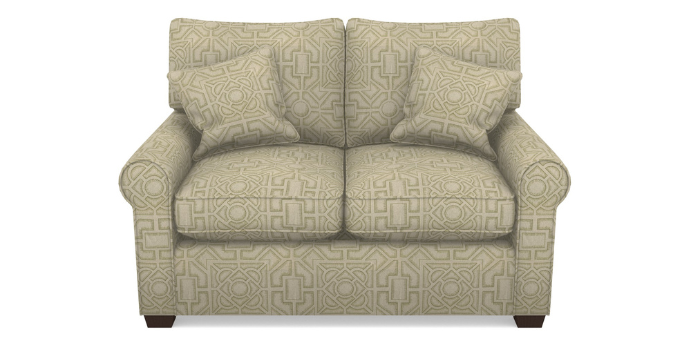 Product photograph of Bignor Sofa Bed 2 Seater Sofa Bed In Rhs Collection - Large Knot Garden Linen - Olive from Sofas and Stuff Limited