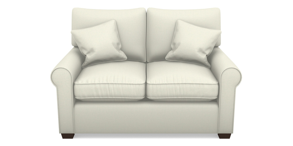 Product photograph of Bignor Sofa Bed 2 Seater Sofa Bed In Plain Linen Cotton - Meringue from Sofas and Stuff Limited