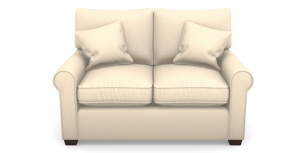 Product photograph of Bignor Sofa Bed 2 Seater Sofa Bed In Plain Linen Cotton - Rice Pudding from Sofas and Stuff Limited