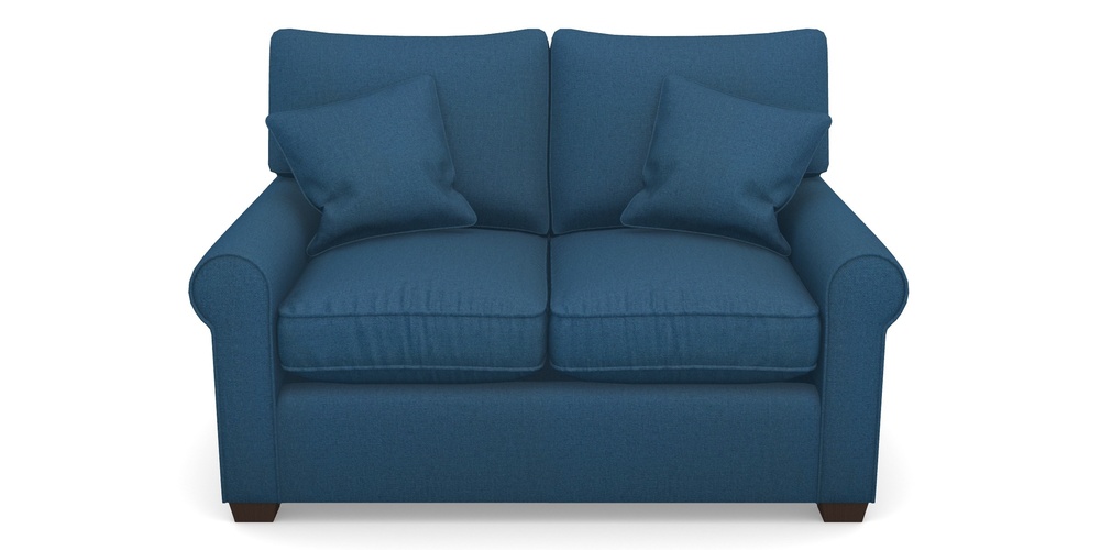 Product photograph of Bignor Sofa Bed 2 Seater Sofa Bed In Plain Linen Cotton - Royal Blue from Sofas and Stuff Limited