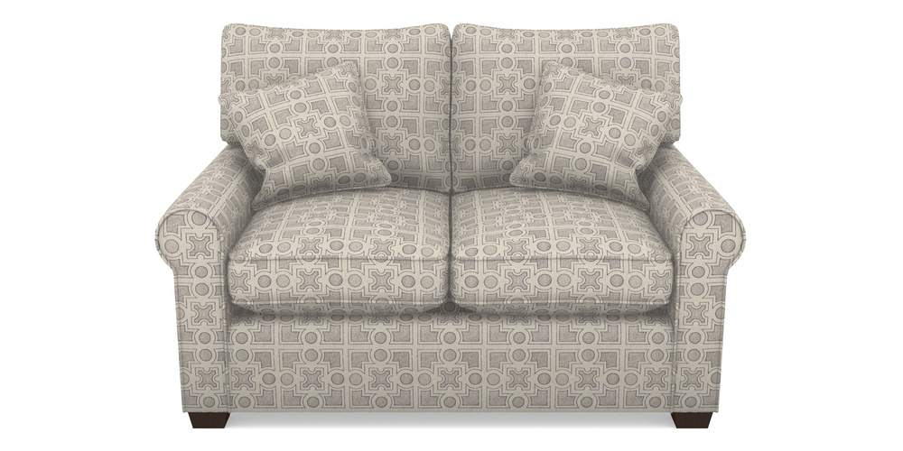 Product photograph of Bignor Sofa Bed 2 Seater Sofa Bed In Rhs Collection - Small Knot Garden Cotton Weave - Grey from Sofas and Stuff Limited