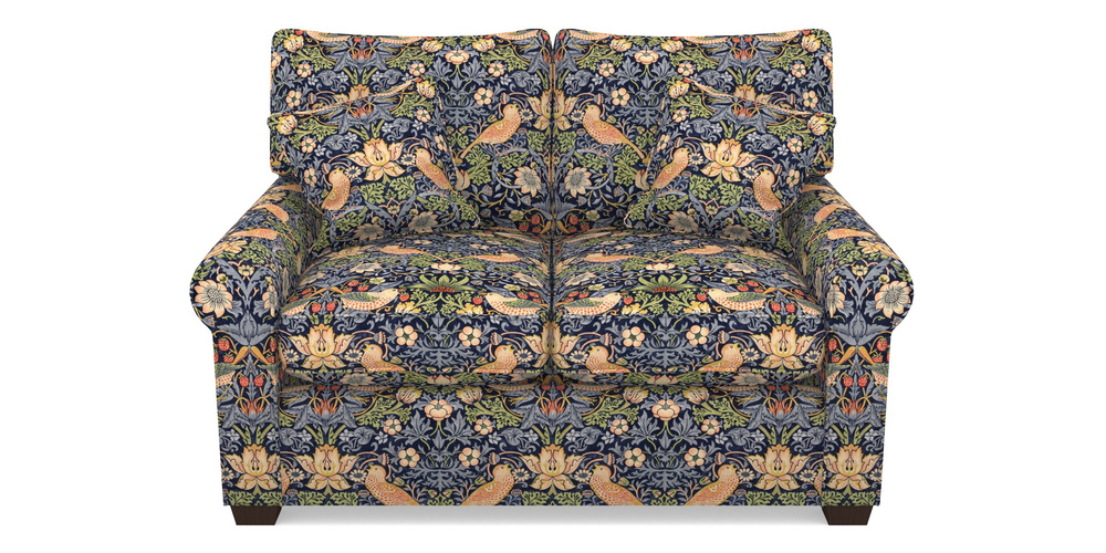 Product photograph of Bignor Sofa Bed 2 Seater Sofa Bed In William Morris Collection - Strawberry Thief - Indigo Mineral from Sofas and Stuff Limited