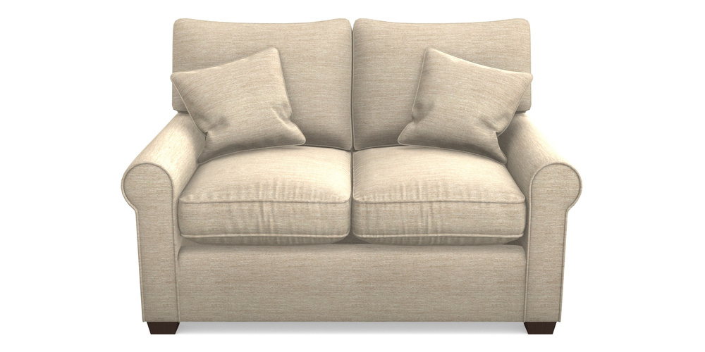 Product photograph of Bignor Sofa Bed 2 Seater Sofa Bed In Textured Velvet - Almond from Sofas and Stuff Limited