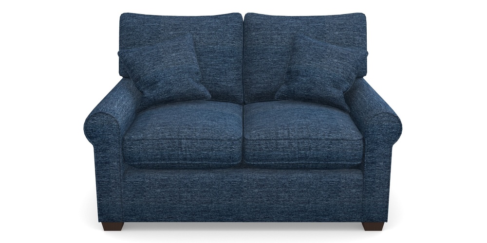 Product photograph of Bignor Sofa Bed 2 Seater Sofa Bed In Textured Velvet - Denim from Sofas and Stuff Limited