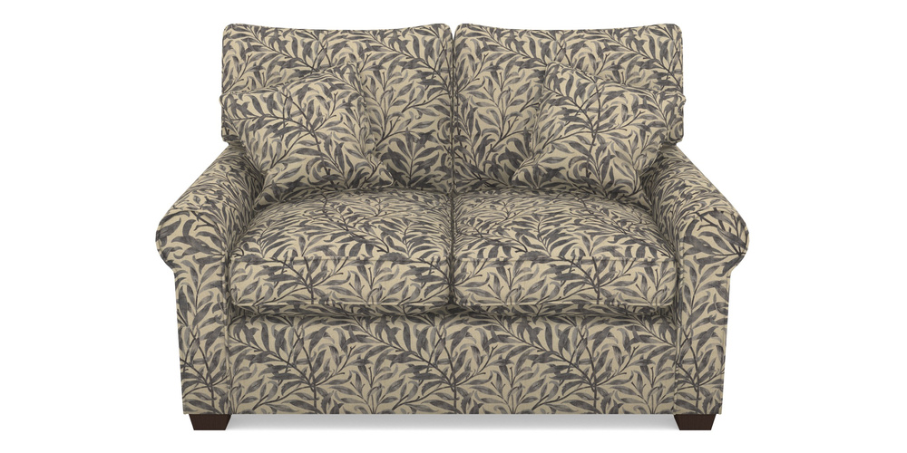 Product photograph of Bignor Sofa Bed 2 Seater Sofa Bed In V A Drawn From Nature - Willow Bough Large - Navy from Sofas and Stuff Limited