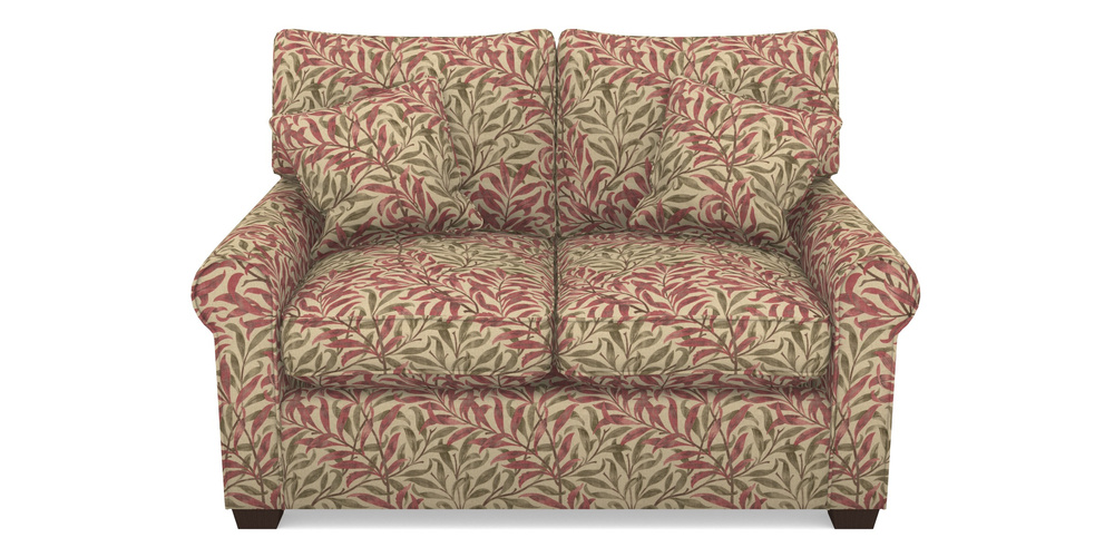 Product photograph of Bignor Sofa Bed 2 Seater Sofa Bed In V A Drawn From Nature - Willow Bough Large - Red from Sofas and Stuff Limited