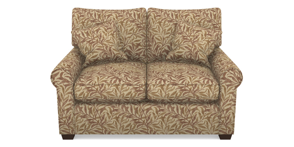 Product photograph of Bignor Sofa Bed 2 Seater Sofa Bed In V A Drawn From Nature - Willow Bough Large - Terracotta from Sofas and Stuff Limited