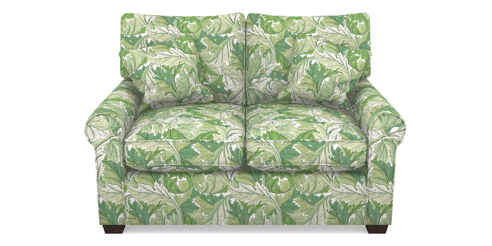 Product photograph of Bignor Sofa Bed 2 Seater Sofa Bed In William Morris Collection - Acanthus - Leaf Green from Sofas and Stuff Limited