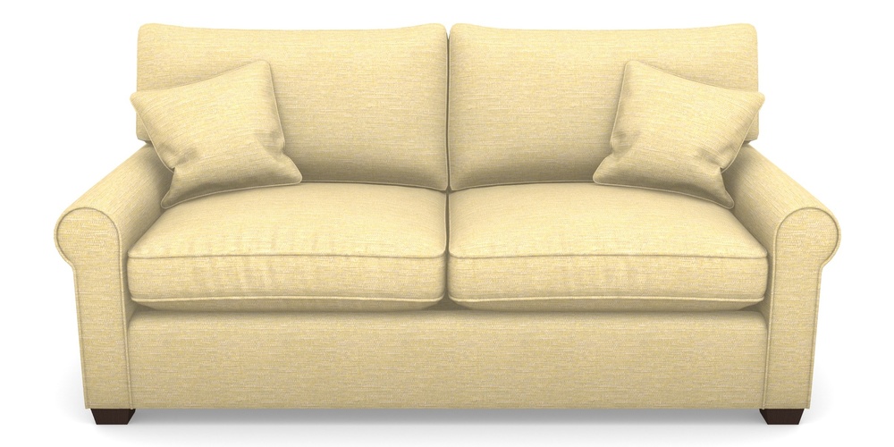 Product photograph of Bignor Sofa Bed 3 Seater Sofa Bed In Aqua Clean Hove - Lemon from Sofas and Stuff Limited