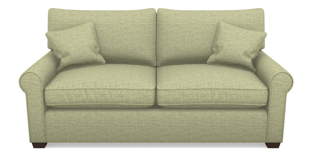 Product photograph of Bignor Sofa Bed 3 Seater Sofa Bed In Basket Weave - Sage from Sofas and Stuff Limited