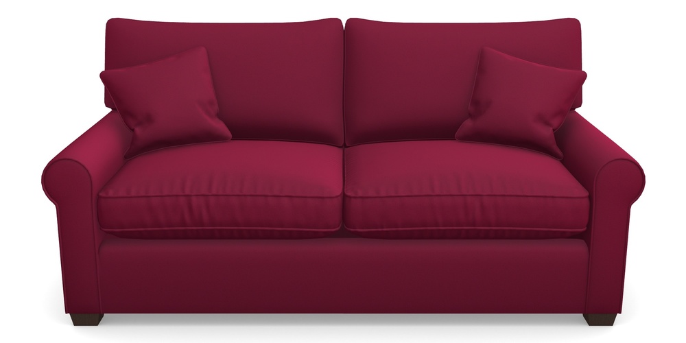 Product photograph of Bignor Sofa Bed 3 Seater Sofa Bed In Clever Glossy Velvet - Chianti from Sofas and Stuff Limited