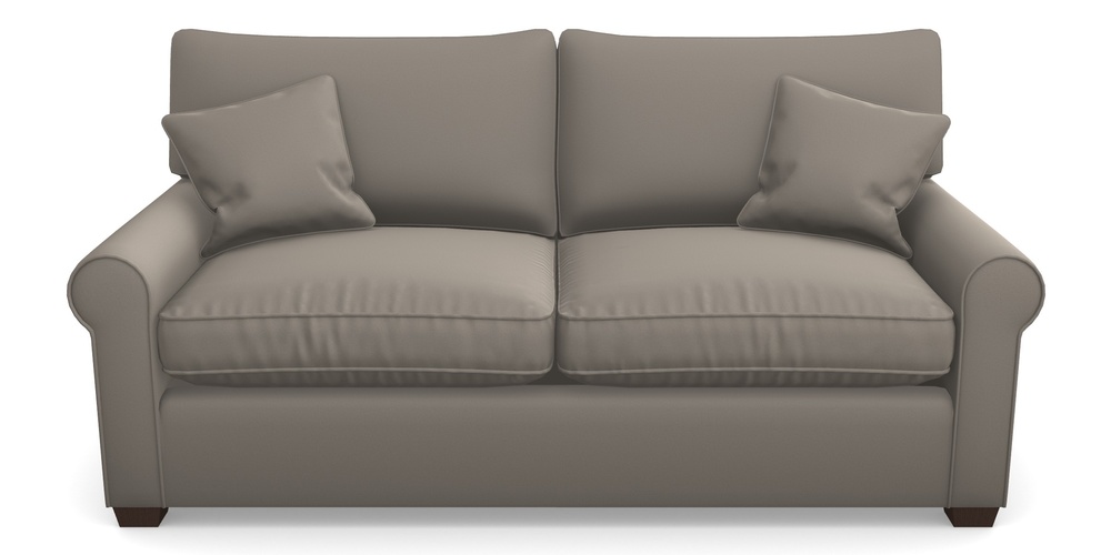 Product photograph of Bignor Sofa Bed 3 Seater Sofa Bed In Clever Glossy Velvet - Mole from Sofas and Stuff Limited