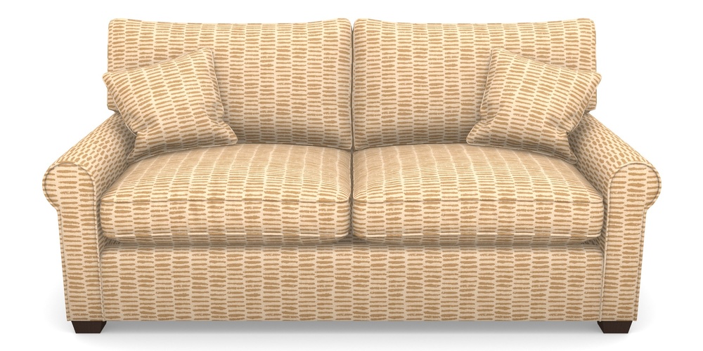 Product photograph of Bignor Sofa Bed 3 Seater Sofa Bed In Cloth 18 - Daub - Fudge from Sofas and Stuff Limited