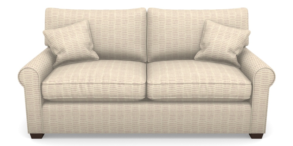 Product photograph of Bignor Sofa Bed 3 Seater Sofa Bed In Cloth 18 - Daub - Rose from Sofas and Stuff Limited