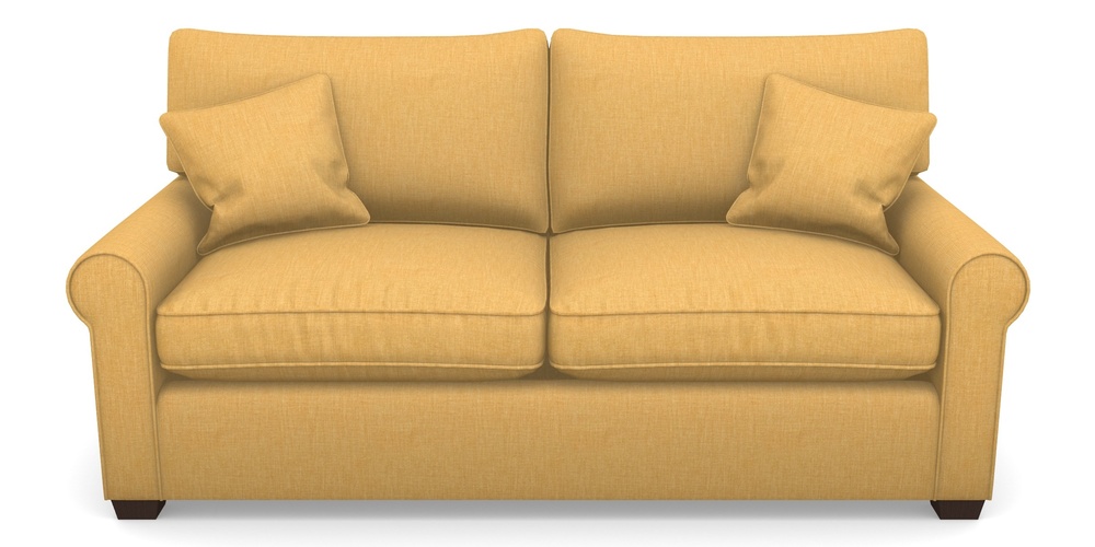 Product photograph of Bignor Sofa Bed 3 Seater Sofa Bed In Clever Cotton Mix - Mustard from Sofas and Stuff Limited