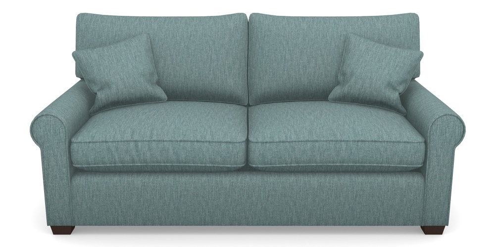 Product photograph of Bignor Sofa Bed 3 Seater Sofa Bed In Clever Cotton Mix - Teal from Sofas and Stuff Limited