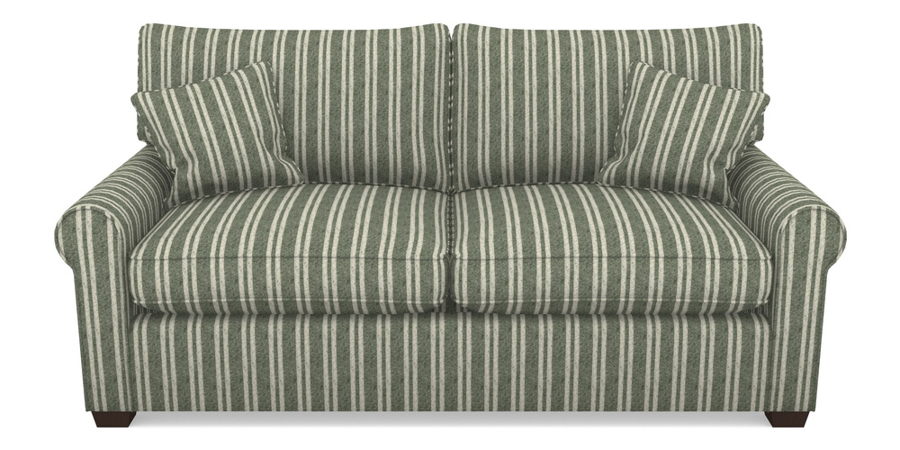 Product photograph of Bignor Sofa Bed 3 Seater Sofa Bed In Cloth 22 - Barcode - Courgette from Sofas and Stuff Limited