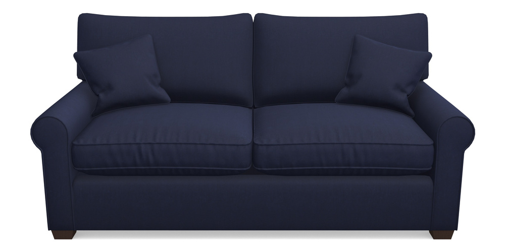 Product photograph of Bignor Sofa Bed 3 Seater Sofa Bed In Clever Tough And Eco Velvet - Indigo from Sofas and Stuff Limited