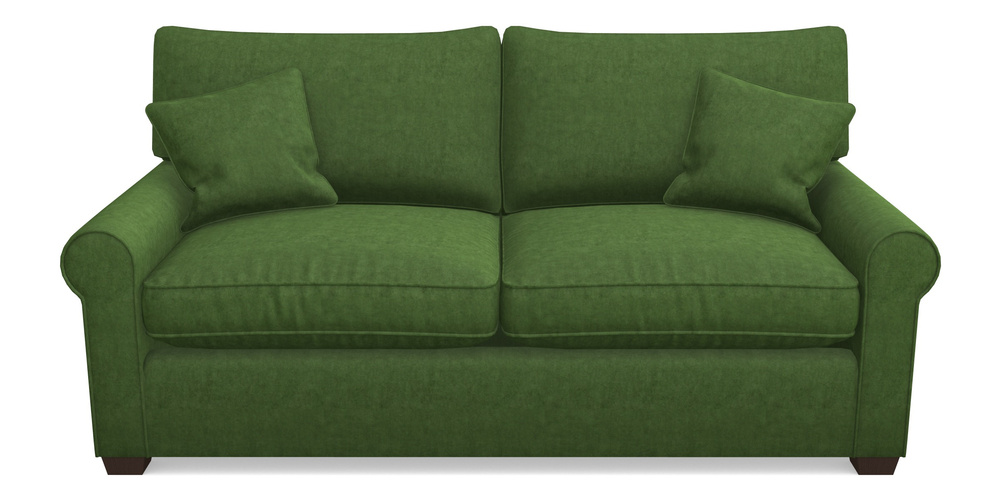 Product photograph of Bignor Sofa Bed 3 Seater Sofa Bed In Clever Tough And Eco Velvet - Shamrock from Sofas and Stuff Limited