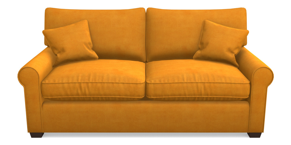 Product photograph of Bignor Sofa Bed 3 Seater Sofa Bed In Clever Tough And Eco Velvet - Spice from Sofas and Stuff Limited