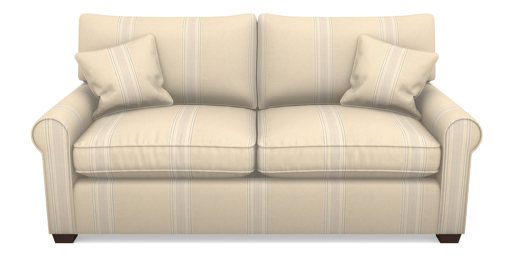 Product photograph of Bignor Sofa Bed 3 Seater Sofa Bed In Cloth 22 - Racing Stripes Cheltenham - Dove from Sofas and Stuff Limited