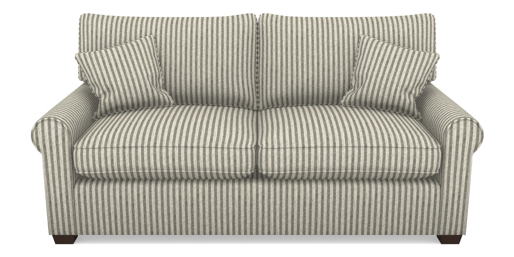 Product photograph of Bignor Sofa Bed 3 Seater Sofa Bed In Cloth 22 - Pinstripe - Seal from Sofas and Stuff Limited