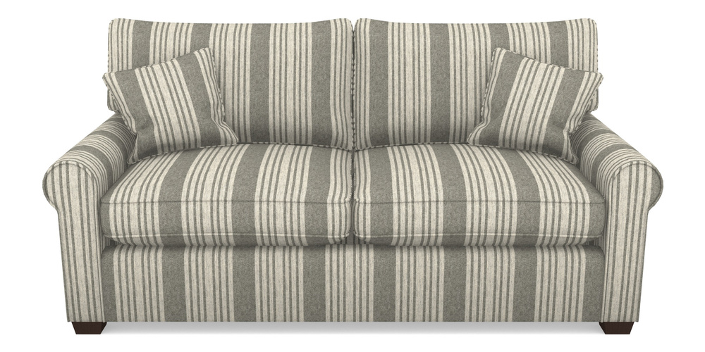 Product photograph of Bignor Sofa Bed 3 Seater Sofa Bed In Cloth 22 - Bayadere - Seal from Sofas and Stuff Limited