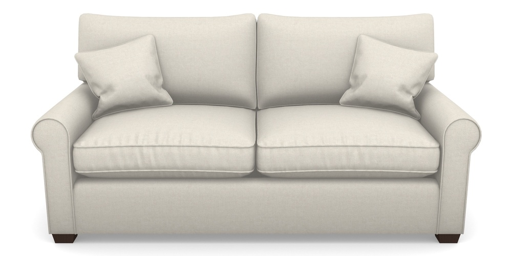 Product photograph of Bignor Sofa Bed 3 Seater Sofa Bed In Easy Clean Plain - Chalk from Sofas and Stuff Limited