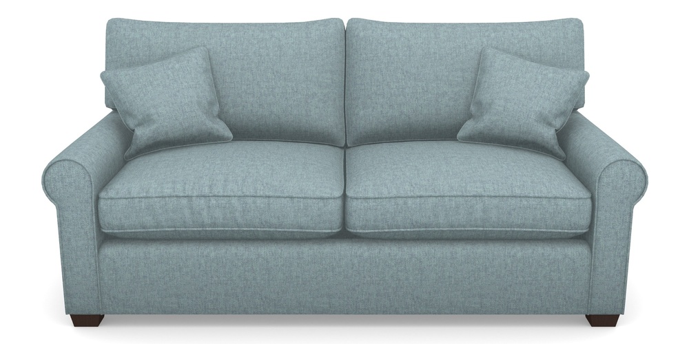 Product photograph of Bignor Sofa Bed 3 Seater Sofa Bed In Easy Clean Plain - Polar from Sofas and Stuff Limited