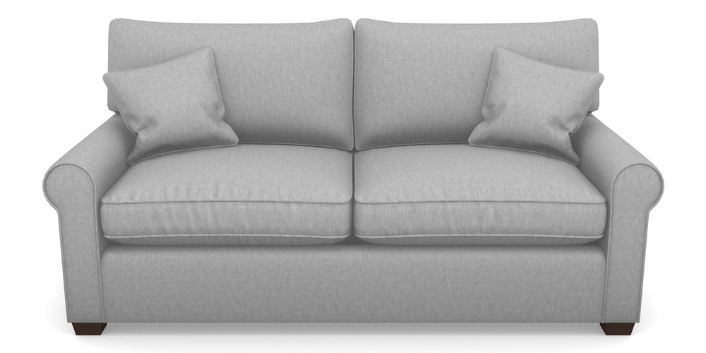 Product photograph of Bignor Sofa Bed 3 Seater Sofa Bed In Easy Clean Plain - Silver from Sofas and Stuff Limited