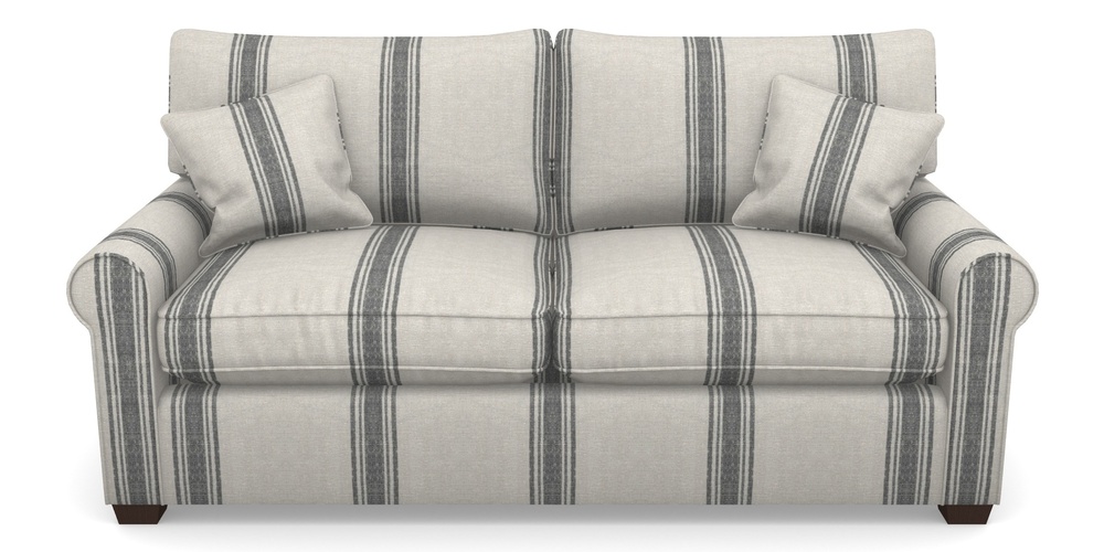 Product photograph of Bignor Sofa Bed 3 Seater Sofa Bed In Flemish Stripe - Flemish Black from Sofas and Stuff Limited