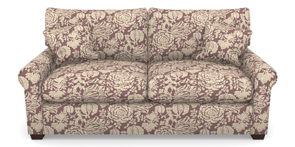 Product photograph of Bignor Sofa Bed 3 Seater Sofa Bed In V A Brompton Collection - Flowering Kale - Cacao from Sofas and Stuff Limited