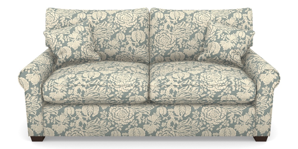 Product photograph of Bignor Sofa Bed 3 Seater Sofa Bed In V A Brompton Collection - Flowering Kale - Pebble from Sofas and Stuff Limited