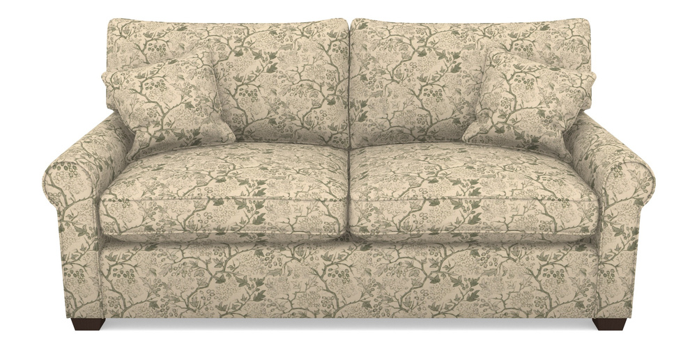 Product photograph of Bignor Sofa Bed 3 Seater Sofa Bed In Rhs Collection - Gertrude Jekyll Linen Cotton Blend - Green from Sofas and Stuff Limited