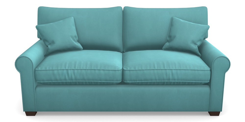 Product photograph of Bignor Sofa Bed 3 Seater Sofa Bed In House Clever Velvet - Duck Egg from Sofas and Stuff Limited