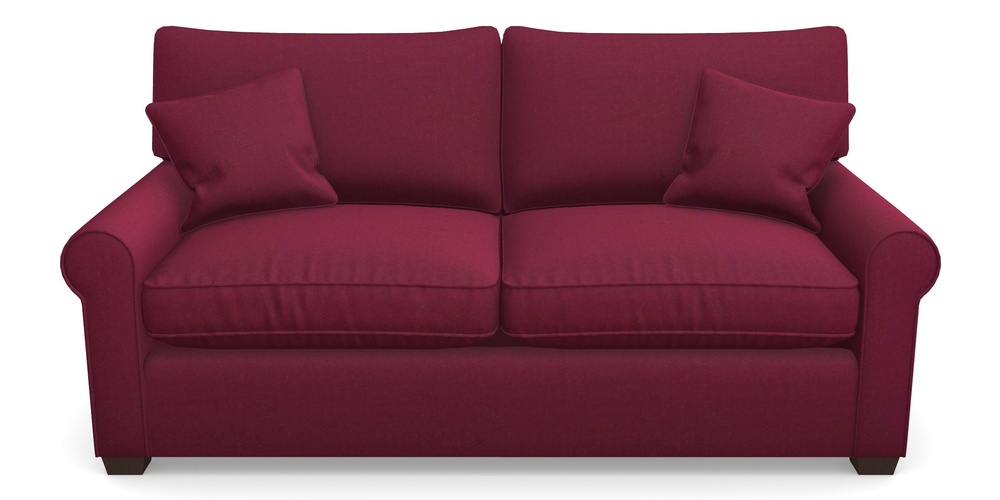 Product photograph of Bignor Sofa Bed 3 Seater Sofa Bed In House Velvet - Claret from Sofas and Stuff Limited