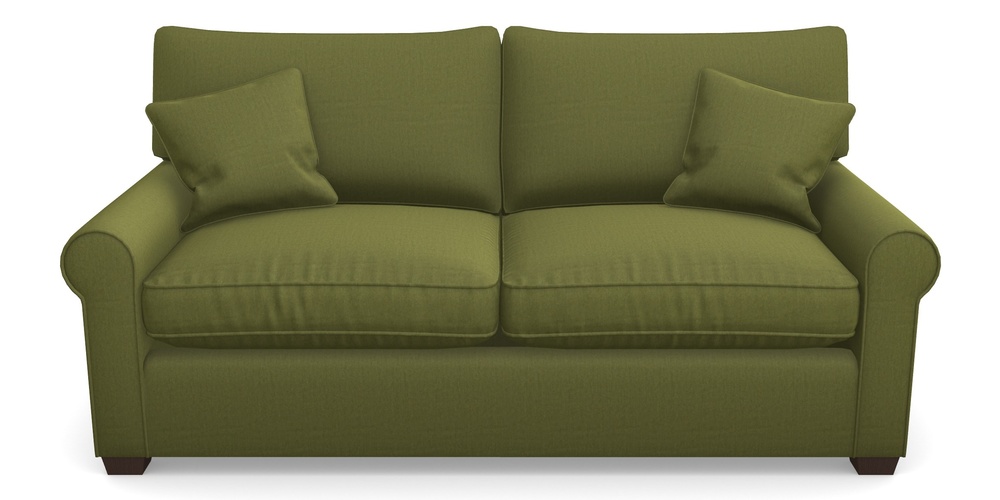 Product photograph of Bignor Sofa Bed 3 Seater Sofa Bed In House Velvet - Olive from Sofas and Stuff Limited