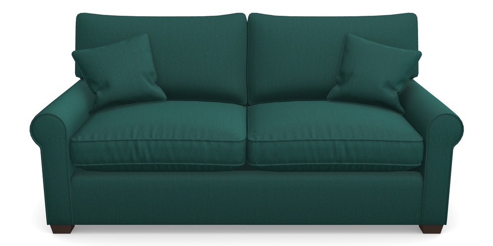 Product photograph of Bignor Sofa Bed 3 Seater Sofa Bed In House Velvet - Peacock from Sofas and Stuff Limited