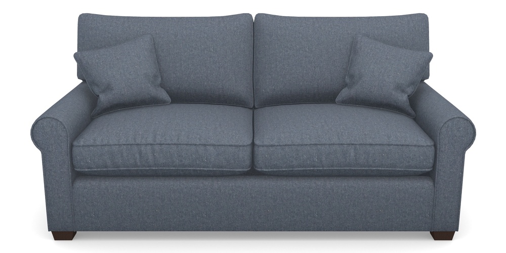 Product photograph of Bignor Sofa Bed 3 Seater Sofa Bed In House Wool - Navy from Sofas and Stuff Limited