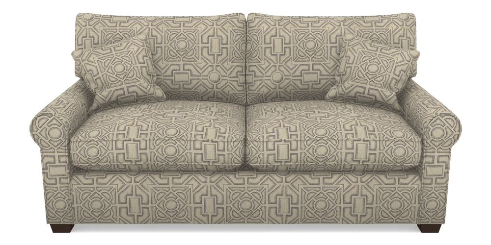 Product photograph of Bignor Sofa Bed 3 Seater Sofa Bed In Rhs Collection - Large Knot Garden Linen - Grey from Sofas and Stuff Limited