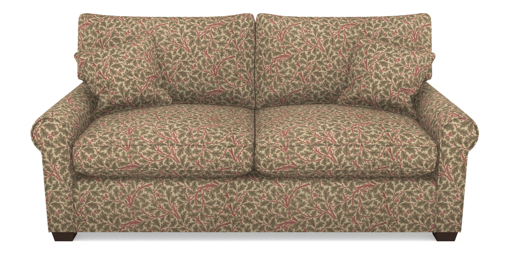Product photograph of Bignor Sofa Bed 3 Seater Sofa Bed In V A Drawn From Nature Collection - Oak Tree - Red from Sofas and Stuff Limited