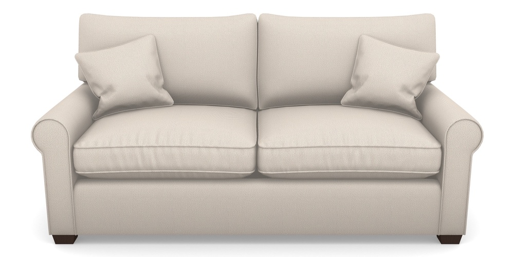 Product photograph of Bignor Sofa Bed 3 Seater Sofa Bed In Two Tone Plain - Biscuit from Sofas and Stuff Limited