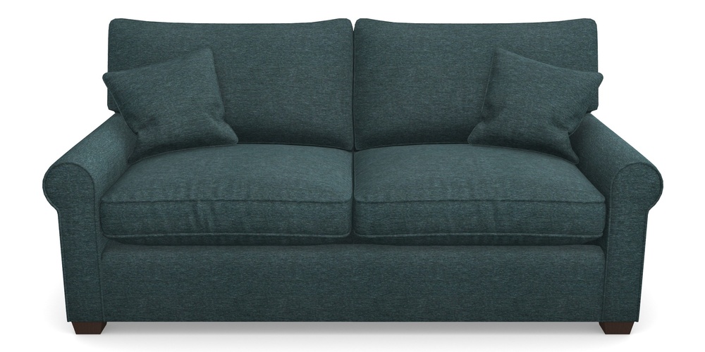 Product photograph of Bignor Sofa Bed 3 Seater Sofa Bed In Textured Velvet - Atlantic from Sofas and Stuff Limited