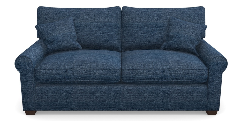 Product photograph of Bignor Sofa Bed 3 Seater Sofa Bed In Textured Velvet - Denim from Sofas and Stuff Limited