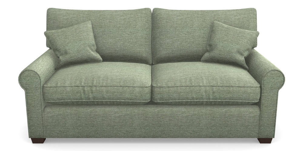 Product photograph of Bignor Sofa Bed 3 Seater Sofa Bed In Textured Velvet - Seagrass from Sofas and Stuff Limited